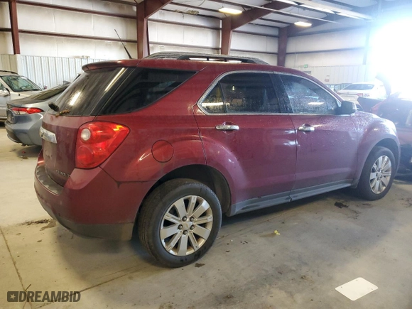 2010 Chevrolet Equinox LTZ with VIN 2CNALFEW9A6412143, listed as a Copart auction lot 42852075 with 0 mi miles and Clean Title. Bid and sale history available at carsss.com. Image 3.