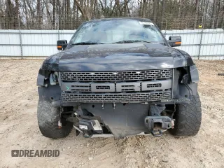 2014 Ford F-150 SVT Raptor with VIN 1FTFW1R64EFA49681, listed as a Copart auction lot 45182225 with 171,138 mi miles and Salvage Title. Bid and sale history available at carsss.com. Image 5.
