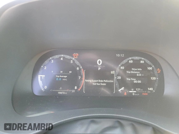 2023 Toyota Highlander L with VIN 5TDKDRBH1PS047176, listed as a Copart auction lot 47275345 with 19,473 mi miles and Salvage title. Bid and sale history available at DreamBid. Image 9.