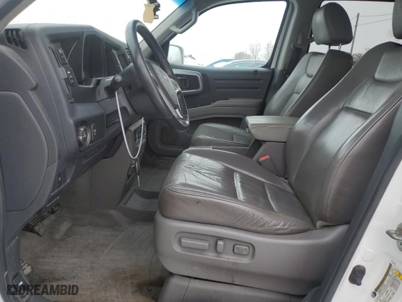 2011 Honda Ridgeline RTL with VIN 5FPYK1F59BB501650, listed as a Copart auction lot 47663465 with 252 mi miles and Salvage Title. Bid and sale history available at carsss.com. Image 7.