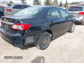2012 Toyota Corolla L with VIN JTDBU4EE8C9180465, listed as a IAAI auction lot 41861829 with 163,631 mi miles. Bid and sale history available at carsss.com. Image 4.