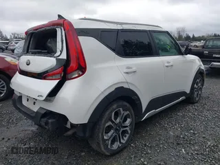 2020 Kia Soul LX with VIN KNDJ23AUXL7037845, listed as a IAAI auction lot 41659111 with 50,231 mi miles. Bid and sale history available at carsss.com. Image 4.