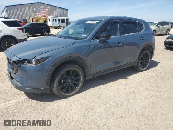 2023 Mazda CX-5 2.5 S Preferred Package with VIN JM3KFBCM0P0222198, listed as a Copart auction lot 49780435 with 17,970 mi miles and Salvage Title. Bid and sale history available at carsss.com. Image 1.