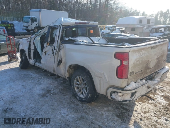 2019 Chevrolet Silverado 1500 RST with VIN 1GCRYEEDXKZ273955, listed as a IAAI auction lot 41211019 with Not Provided miles and . Bid and sale history available at DreamBid. Image 3.