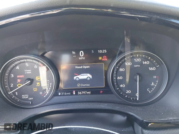 2021 Cadillac XT5 FWD Premium Luxury with VIN 1GYKNCR48MZ234688, listed as a IAAI auction lot 41827211 with 36,797 mi miles and . Bid and sale history available at DreamBid. Image 7.