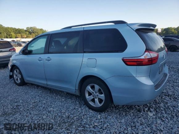 2015 Toyota Sienna LE AAS with VIN 5TDKK3DCXFS618196, listed as a Copart auction lot 52952755 with 157,513 mi miles and Clean Title. Bid and sale history available at carsss.com. Image 2.