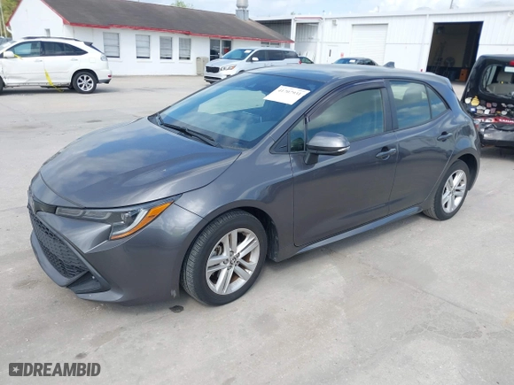 2021 Toyota Corolla Hatchback SE with VIN JTND4MBE8M3128279, listed as a IAAI auction lot 41707931 with 47,109 mi miles. Bid and sale history available at carsss.com. Image 17.
