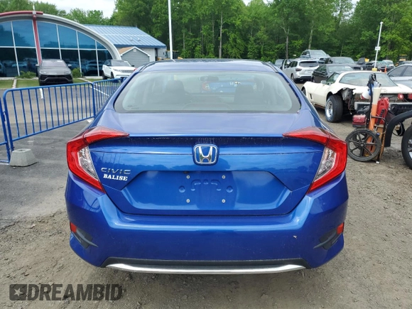 2020 Honda Civic LX z VIN 2HGFC2F65LH522536, wystawiony jako Copart lot #57254255 z przebiegiem 65 014 mil mil oraz Szkoda całkowita • Salvage title. Historia ofert i sprzedaży dostępna na DreamBid. Obrazek 6.