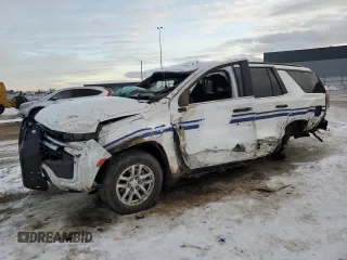 2022 Chevrolet Tahoe Commercial z VIN 1GNSKLED4NR293637, wystawiony jako Copart lot #82760844 z przebiegiem Nie podano mil oraz Nie do naprawy • Non repairable. Historia ofert i sprzedaży dostępna na DreamBid. Obrazek 1.