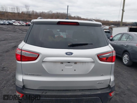2019 Ford EcoSport SE with VIN MAJ6S3GL2KC263846, listed as a IAAI auction lot 41741329 with 70,094 mi miles. Bid and sale history available at carsss.com. Image 16.