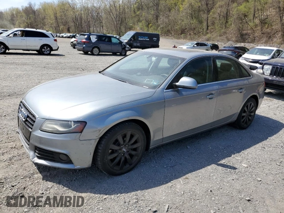 2009 Audi A4 2.0T Prem Plus with VIN WAUSF78K79A096154, listed as a Copart auction lot 53954615 with 183,738 mi miles and Clean Title. Bid and sale history available at carsss.com. Image 1.