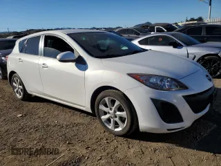 2011 Mazda 3 GX with VIN JM1BL1KF2B1467408, listed as a Copart auction lot 89204995 with 231,925 mi miles and Salvage Title. Bid and sale history available at carsss.com. Image 4.