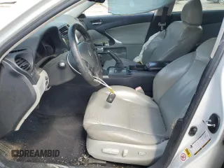 2006 Lexus IS 250 with VIN JTHBK262162014301, listed as a Copart auction lot 51656475 with 269,804 mi miles and Clean Title. Bid and sale history available at DreamBid. Image 7.