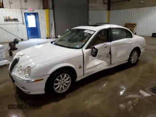 2001 Jaguar S-Type with VIN SAJDA01P91GM01096, listed as a Copart auction lot 72579364 with 138,689 mi miles and Salvage Title. Bid and sale history available at DreamBid. Image 1.