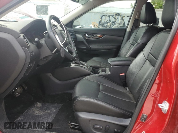2017 Nissan Rogue SL with VIN 5N1AT2MV5HC800070, listed as a Copart auction lot 56041095 with 121,256 mi miles and Clean title. Bid and sale history available at DreamBid. Image 7.
