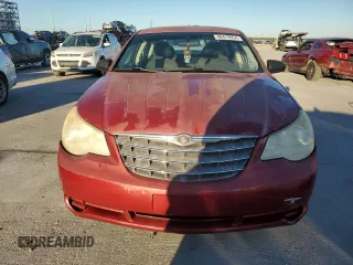2008 Chrysler Sebring LX with VIN 1C3LC46K58N182219, listed as a Copart auction lot 80479954 with 195,194 mi miles and Salvage Title. Bid and sale history available at carsss.com. Image 5.