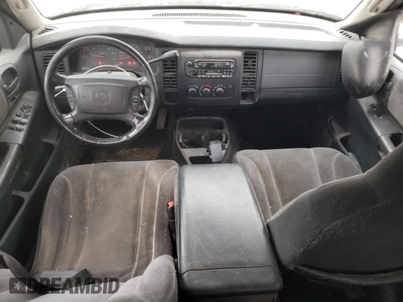2003 Dodge Dakota SLT with VIN 1D7HL48X13S151334, listed as a Copart auction lot 82016764 with 216,281 mi miles and Salvage Title. Bid and sale history available at carsss.com. Image 8.