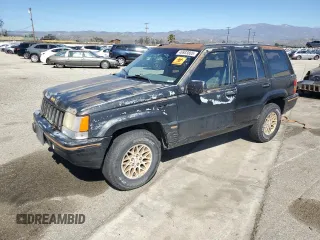 1993 Jeep Grand Cherokee Limited with VIN 1J4GZ78S3PC502345, listed as a Copart auction lot 46933805 with 121,652 mi miles and Salvage title. Bid and sale history available at DreamBid. Image 1.