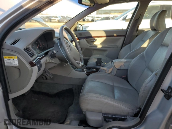2000 Volvo S80 with VIN YV1TS90DXY1126266, listed as a Copart auction lot 87338104 with 87,573 mi miles and Clean Title. Bid and sale history available at carsss.com. Image 7.