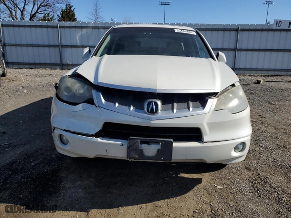 2007 Acura RDX Tech Pkg with VIN 5J8TB18547A024529, listed as a Copart auction lot 50488855 with 122,977 mi miles and Salvage Title. Bid and sale history available at carsss.com. Image 5.