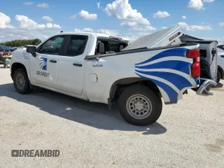 2020 Chevrolet Silverado 1500 Work Truck with VIN 1GCRWAEF9LZ216485, listed as a Copart auction lot 68293264 with 158,031 mi miles and Salvage Title. Bid and sale history available at DreamBid. Image 2.