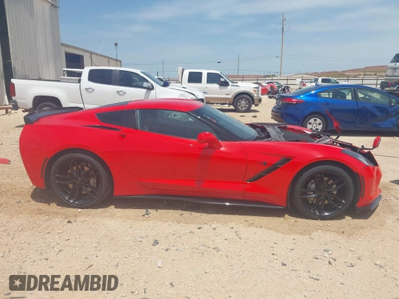2019 Chevrolet Corvette 1LT with VIN 1G1YA2D76K5120094, listed as a IAAI auction lot 42269369 with 23,674 mi miles and . Bid and sale history available at DreamBid. Image 14.