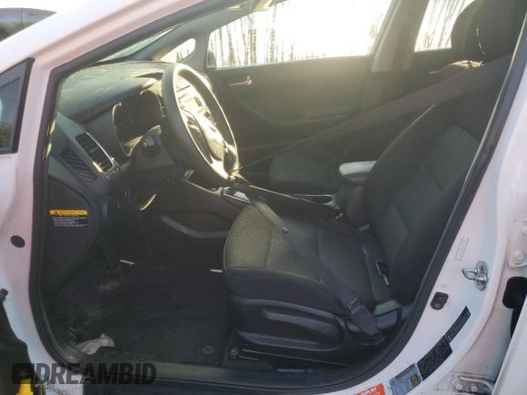 2017 Kia Forte LX with VIN KNAFK5A89H5702058, listed as a Copart auction lot 74037364 with Not Provided miles and Non Repairable. Bid and sale history available at DreamBid. Image 7.