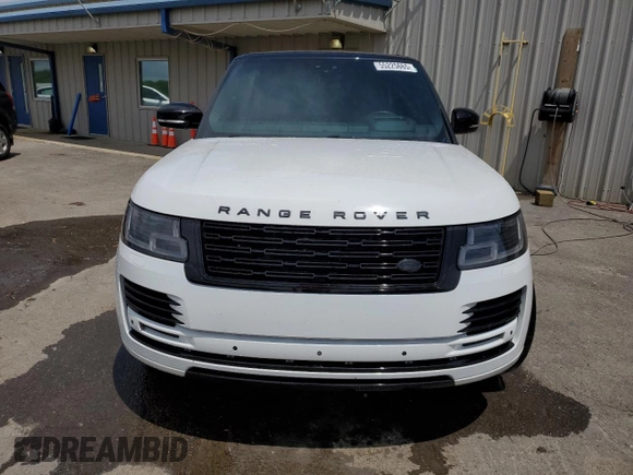 2018 Land Rover Range Rover HSE with VIN SALGS2SV6JA502187, listed as a Copart auction lot 55225665 with 42,880 mi miles and Salvage title. Bid and sale history available at DreamBid. Image 5.