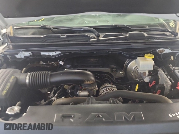 2021 Ram 1500 Big Horn z VIN 1C6SRFMT1MN714659, wystawiony jako IAAI lot #42521058 z przebiegiem 126 678 mil mil oraz . Historia ofert i sprzedaży dostępna na DreamBid. Obrazek 19.