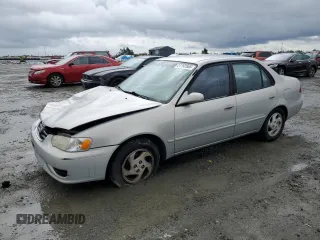 2002 Toyota Corolla CE with VIN 1NXBR12E02Z649415, listed as a Copart auction lot 51192665 with 107,640 mi miles and Salvage title. Bid and sale history available at DreamBid. Image 1.