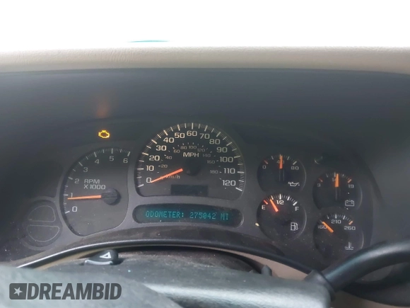 2003 Chevrolet Tahoe LT with VIN 1GNEK13Z73R176597, listed as a IAAI auction lot 41540553 with 275,042 mi miles. Bid and sale history available at carsss.com. Image 7.