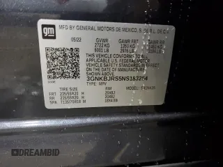 2022 Chevrolet Blazer LT with VIN 3GNKBJRS5NS183254, listed as a Copart auction lot 48254935 with 28,412 mi miles and Salvage title. Bid and sale history available at DreamBid. Image 15.