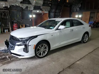 2020 Cadillac CT4 Luxury with VIN 1G6DK5RK8L0154721, listed as a Copart auction lot 73582064 with 93,896 mi miles and Salvage Title. Bid and sale history available at carsss.com. Image 1.