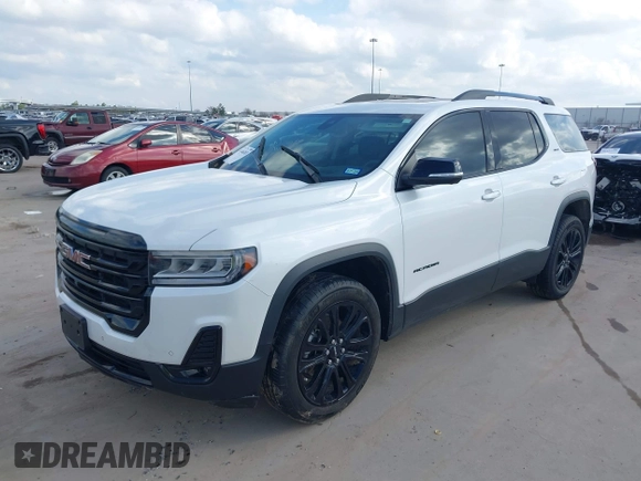 2023 GMC Acadia SLT with VIN 1GKKNMLS7PZ189299, listed as a IAAI auction lot 41446383 with Not Provided miles and . Bid and sale history available at carsss.com. Image 2.