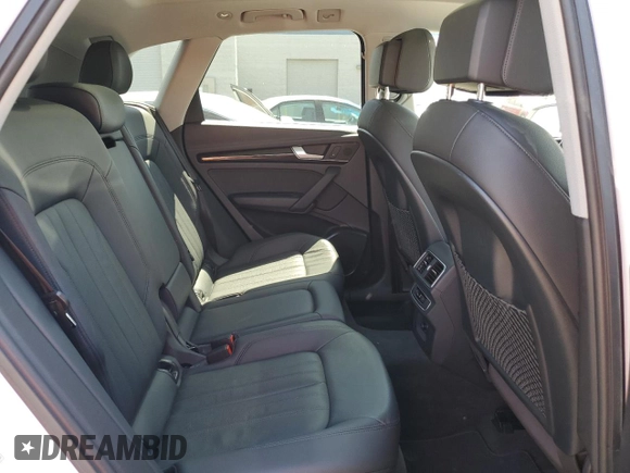 2018 Audi Q5 Premium with VIN WA1ANAFY3J2214117, listed as a Copart auction lot 57158815 with 25,953 mi miles and Salvage title. Bid and sale history available at DreamBid. Image 11.
