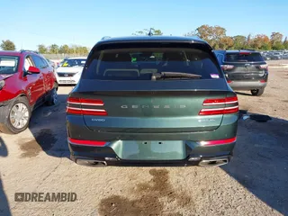 2021 Genesis GV80 with VIN KMUHCESC7MU072310, listed as a IAAI auction lot 41213884 with 18,480 mi miles and . Bid and sale history available at DreamBid. Image 16.