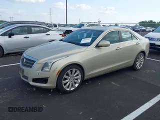 2014 Cadillac ATS Luxury AWD with VIN 1G6AH5RX6E0155382, listed as a IAAI auction lot 42025727 with 104,862 mi miles and . Bid and sale history available at carsss.com. Image 17.