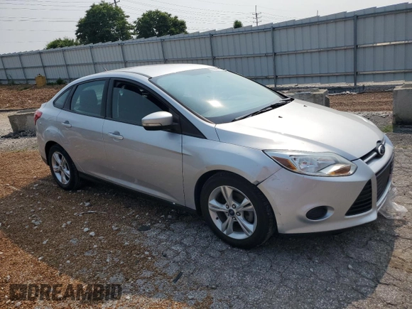 2013 Ford Focus SE with VIN 1FADP3F24DL370529, listed as a Copart auction lot 60281465 with 73,170 mi miles and Salvage title. Bid and sale history available at DreamBid. Image 4.