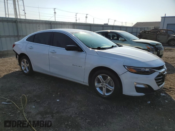 2020 Chevrolet Malibu LS with VIN 1G1ZB5ST0LF120915, listed as a Copart auction lot 48685615 with 89,964 mi miles and Salvage Title. Bid and sale history available at DreamBid. Image 4.