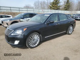 2016 Hyundai Equus Ultimate with VIN KMHGH4JH6GU101867, listed as a Copart auction lot 49151955 with 149,507 mi miles and Clean Title. Bid and sale history available at DreamBid. Image 1.
