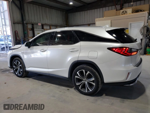 2020 Lexus RX 350L with VIN JTJHZKFA3L2025792, listed as a Copart auction lot 43141085 with 95,096 mi miles and Salvage title. Bid and sale history available at DreamBid. Image 2.