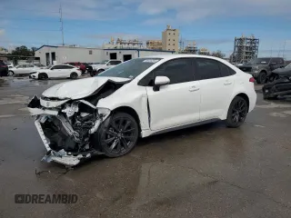 2023 Toyota Corolla SE with VIN 5YFS4MCE2PP141695, listed as a Copart auction lot 46415315 with 0 mi miles and Salvage Title. Bid and sale history available at carsss.com. Image 1.