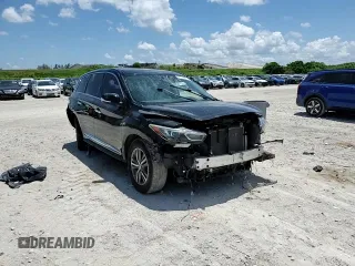2020 Infiniti QX60 Pure with VIN 5N1DL0MN3LC520948, listed as a Copart auction lot 61274835 with 25,297 mi miles and Non repairable. Bid and sale history available at DreamBid. Image 14.