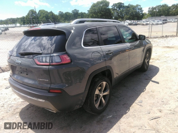 2020 Jeep Cherokee Limited with VIN 1C4PJLDN4LD552066, listed as a IAAI auction lot 42176712 with 67,849 mi miles and . Bid and sale history available at DreamBid. Image 4.