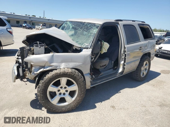 2004 Chevrolet Tahoe LS with VIN 1GNEC13V64J327536, listed as a Copart auction lot 52971375 with Not provided miles and Salvage title. Bid and sale history available at DreamBid. Image 1.