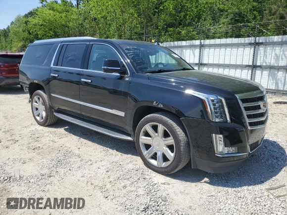 2019 Cadillac Escalade ESV Premium Luxury z VIN 1GYS4JKJ3KR300522, wystawiony jako Copart lot #55135775 z przebiegiem 68 384 mil mil oraz Szkoda całkowita • Salvage title. Historia ofert i sprzedaży dostępna na DreamBid. Obrazek 4.