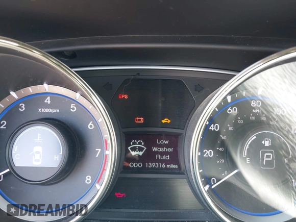 2012 Hyundai Sonata SE with VIN 5NPEC4AB7CH399629, listed as a IAAI auction lot 42094693 with 139,316 mi miles and . Bid and sale history available at DreamBid. Image 7.