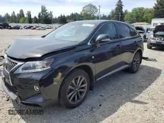 2015 Lexus RX 350 with VIN 2T2BK1BA9FC328753, listed as a Copart auction lot 55903305 with 104,891 mi miles and Salvage Title. Bid and sale history available at DreamBid. Image 1.