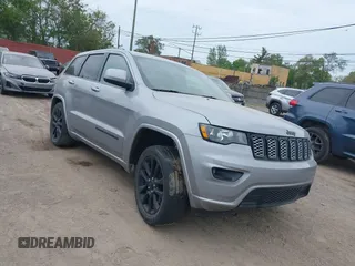 2020 Jeep Grand Cherokee Laredo E with VIN 1C4RJFAG0LC240722, listed as a IAAI auction lot 42309080 with 84,378 mi miles and . Bid and sale history available at DreamBid. Image 1.