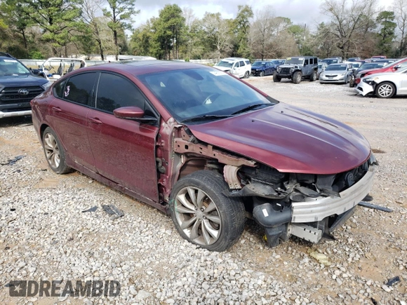 2015 Chrysler 200 S with VIN 1C3CCCBG4FN551466, listed as a Copart auction lot 44675765 with 178,723 mi miles and Salvage Title. Bid and sale history available at DreamBid. Image 4.